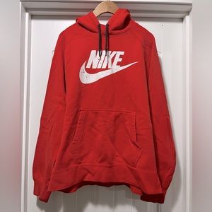 Men’s Large Nike Splatter Logo Hoodie